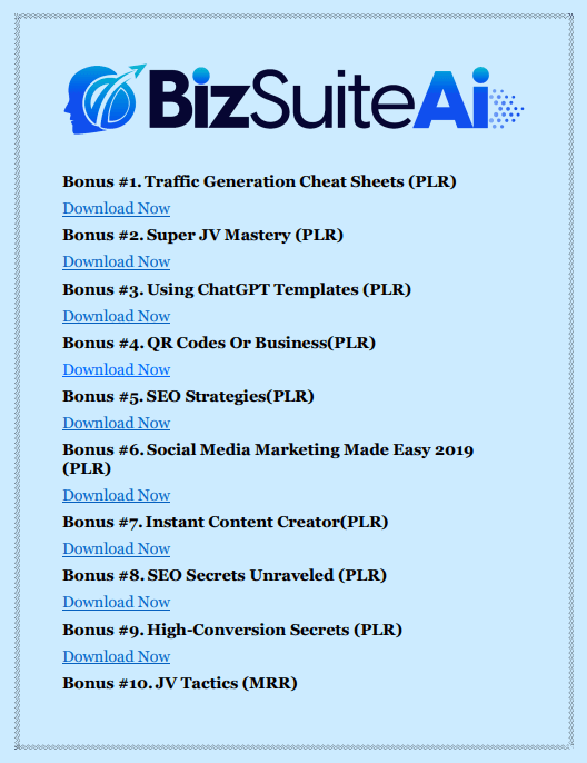 BizSuite AI 