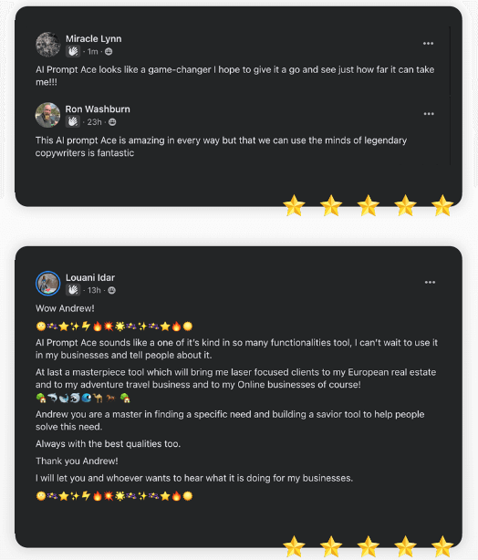 What People Are Saying About Ai Prompt Ace