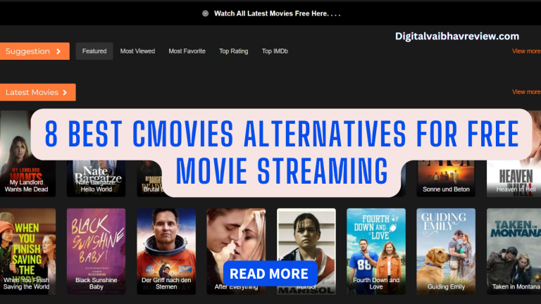 8 Best CMovies Alternatives For Free Movie Streaming