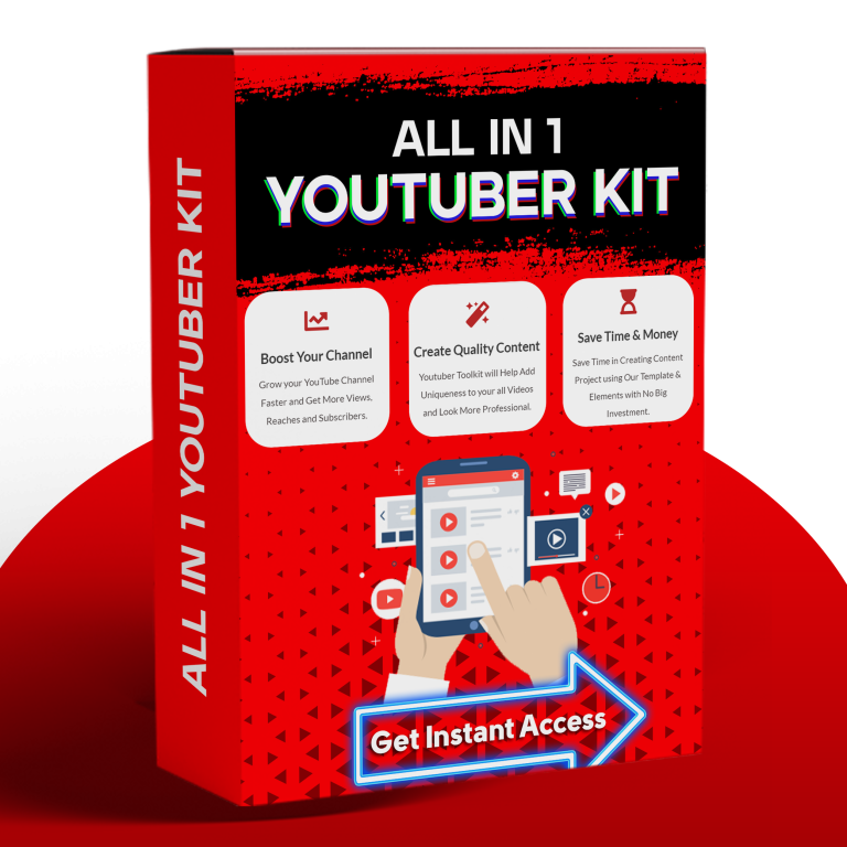 All in One Premium Youtuber Kit Mega Bundle