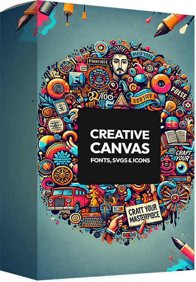 Creative Canvas - Fonts, SVGs & Icons