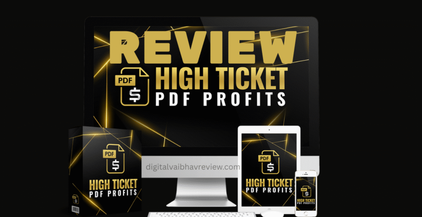 HIGH TICKET PDF PROFITS