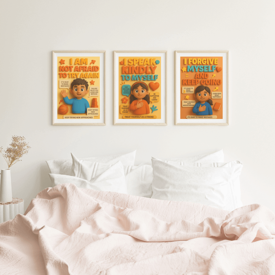 3D Kids Posters