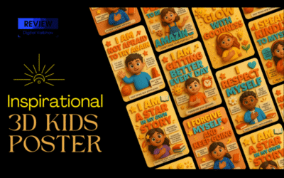 150 Done-for-You Highly Inspirational 3D Kids Posters Review