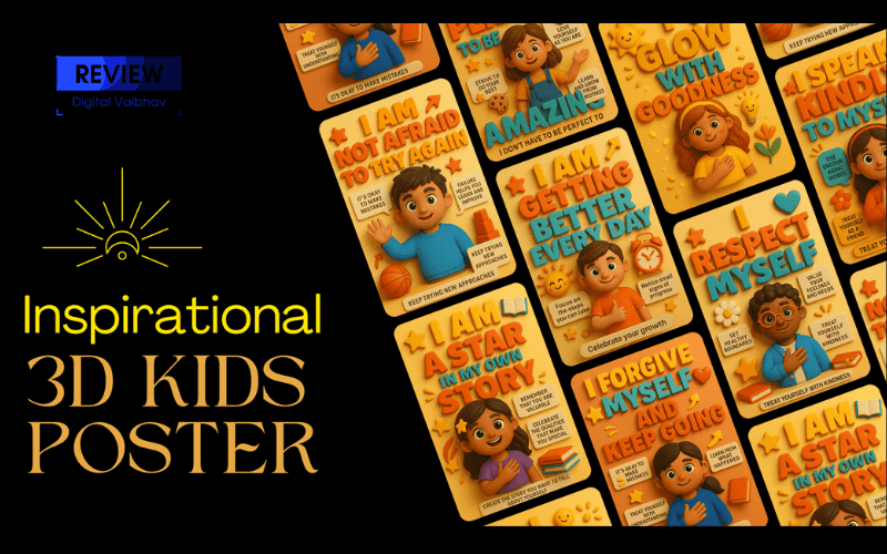 3D Kids Posters
