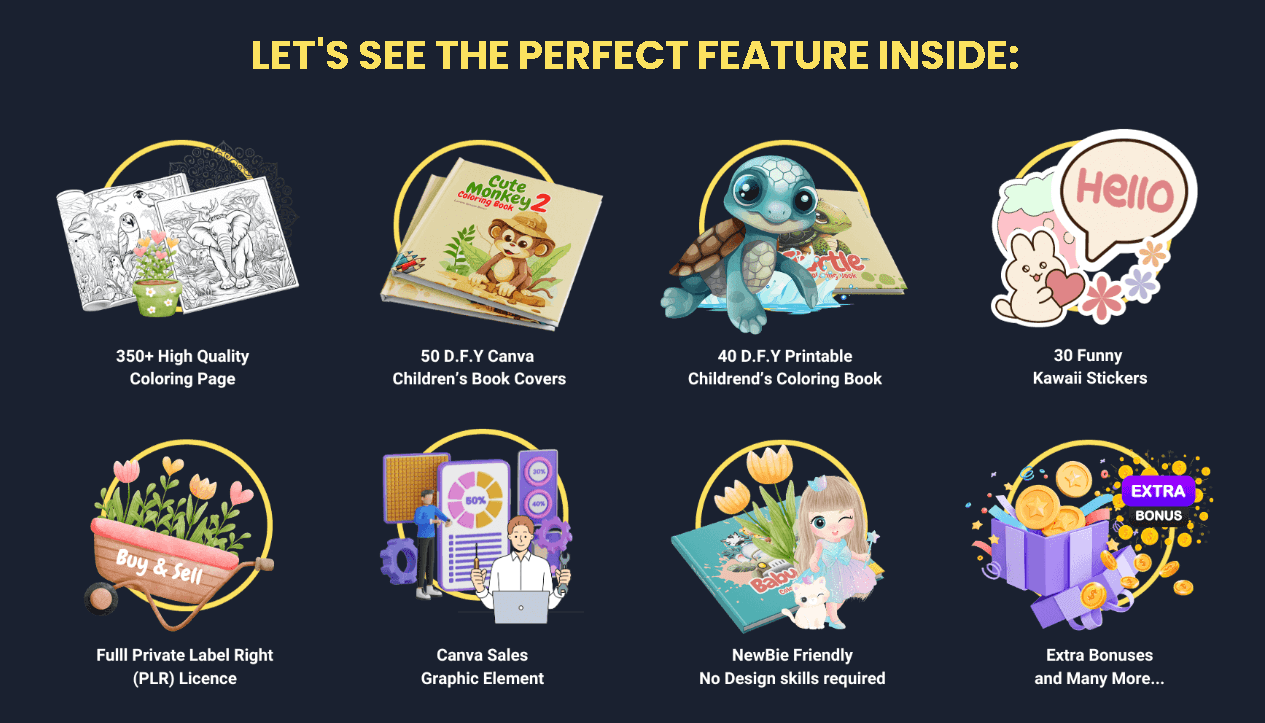 Children’s Coloring Book PLR