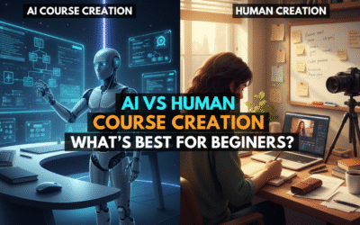 AI vs Human Course Creation – Which Is Better for Beginners?