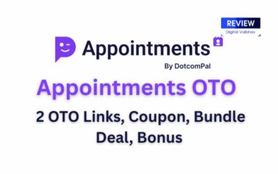 Appointments OTO 1 To 2 Links – Bundle, Coupon, Bonus, Demo