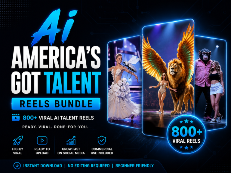 AI America's Got Talent reels bundle videos