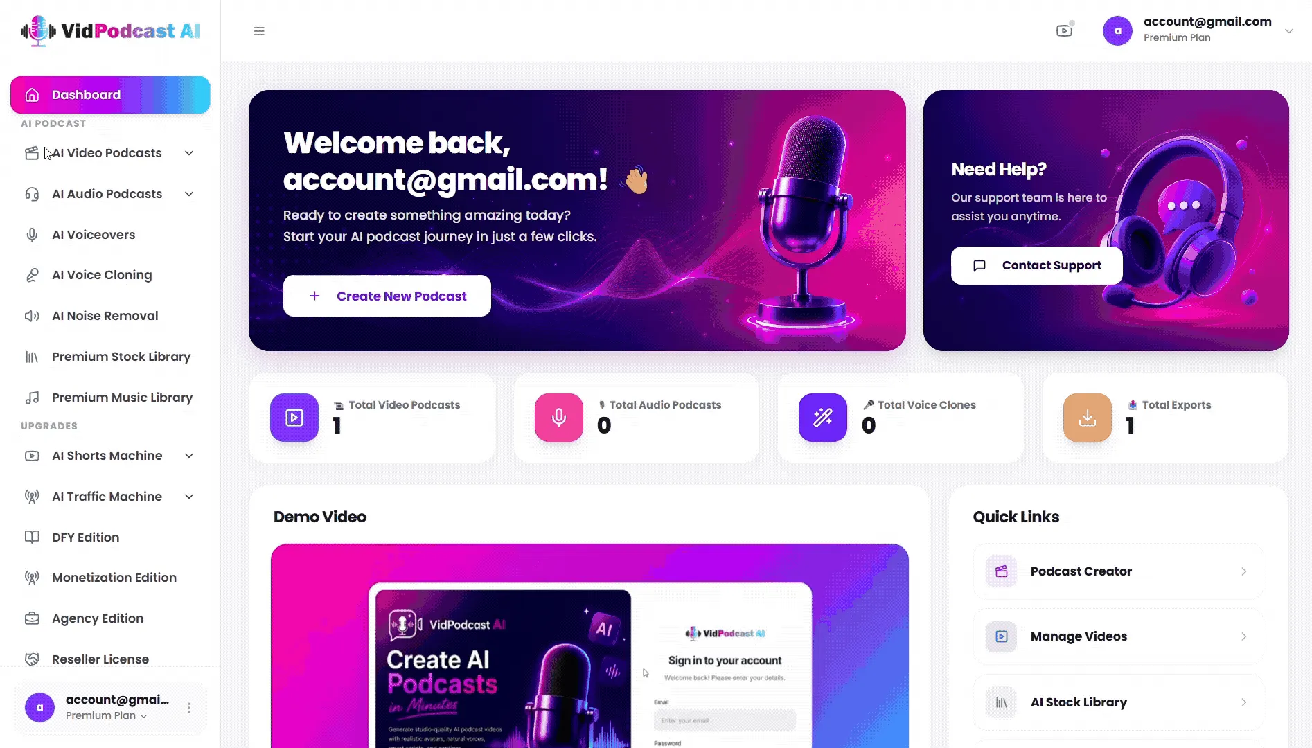 VidPodcast AI Review